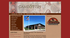 Desktop Screenshot of gameandfish.standingrock.org